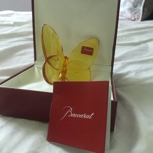 Baccarat Crystal Butterfly - NWT